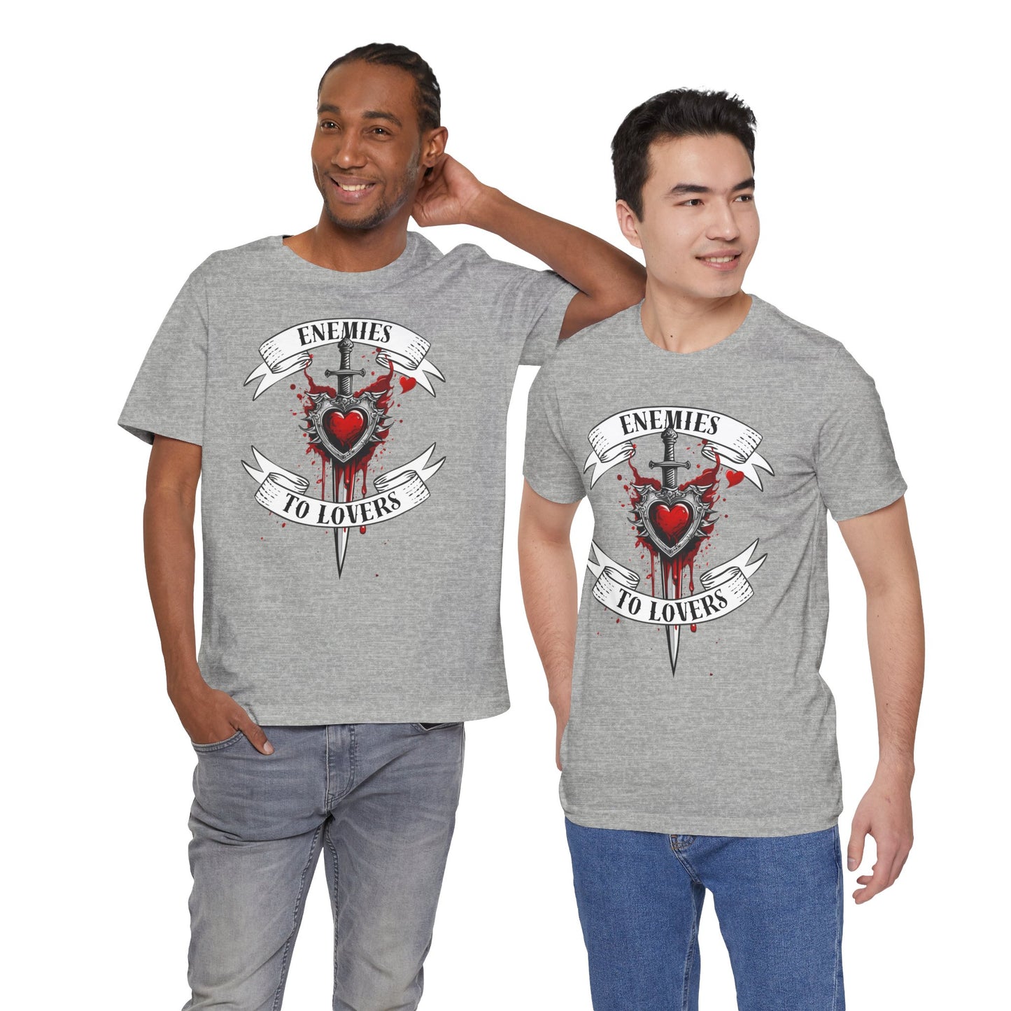 "Enemies to Lovers - Dagger Through Heart" T-Shirt