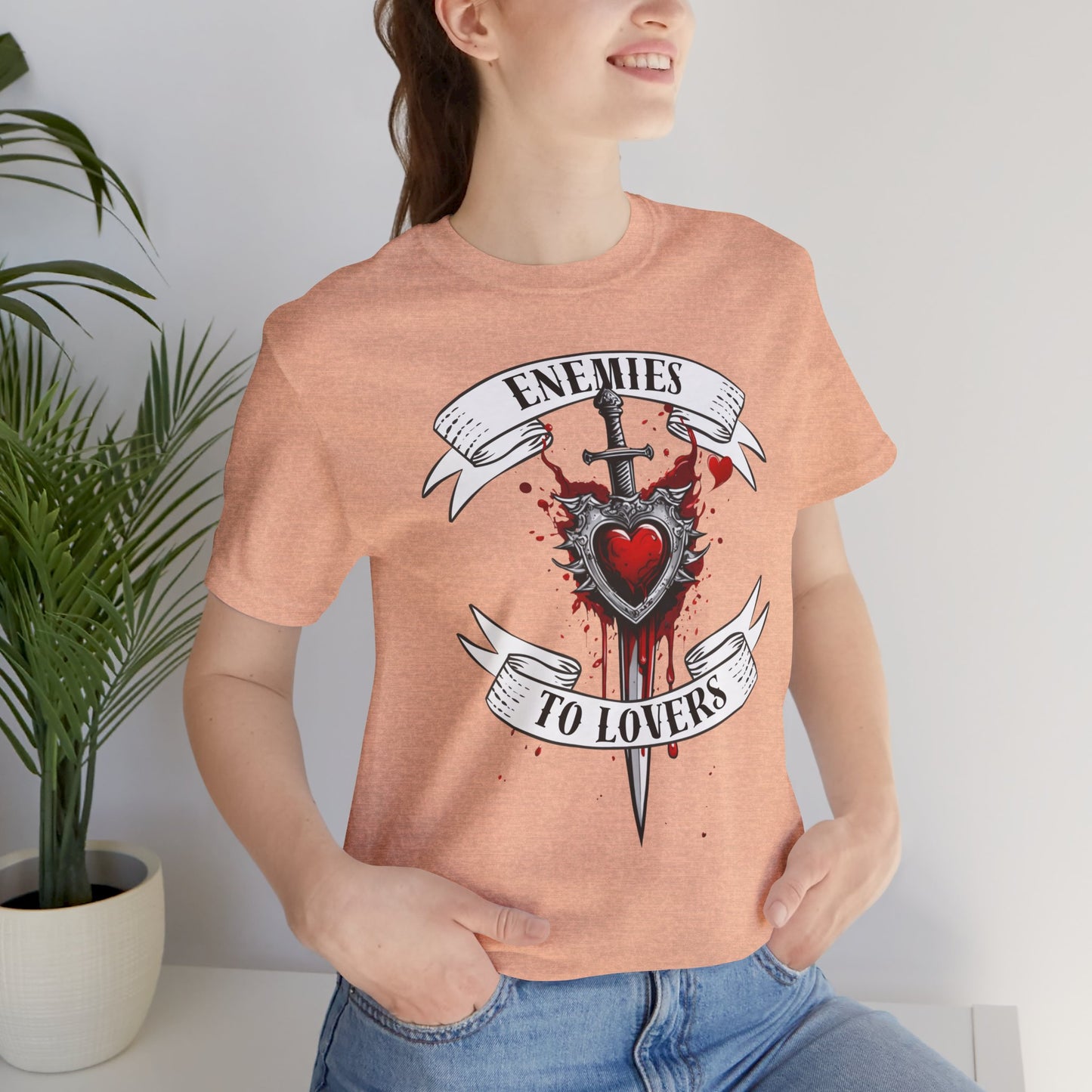 "Enemies to Lovers - Dagger Through Heart" T-Shirt