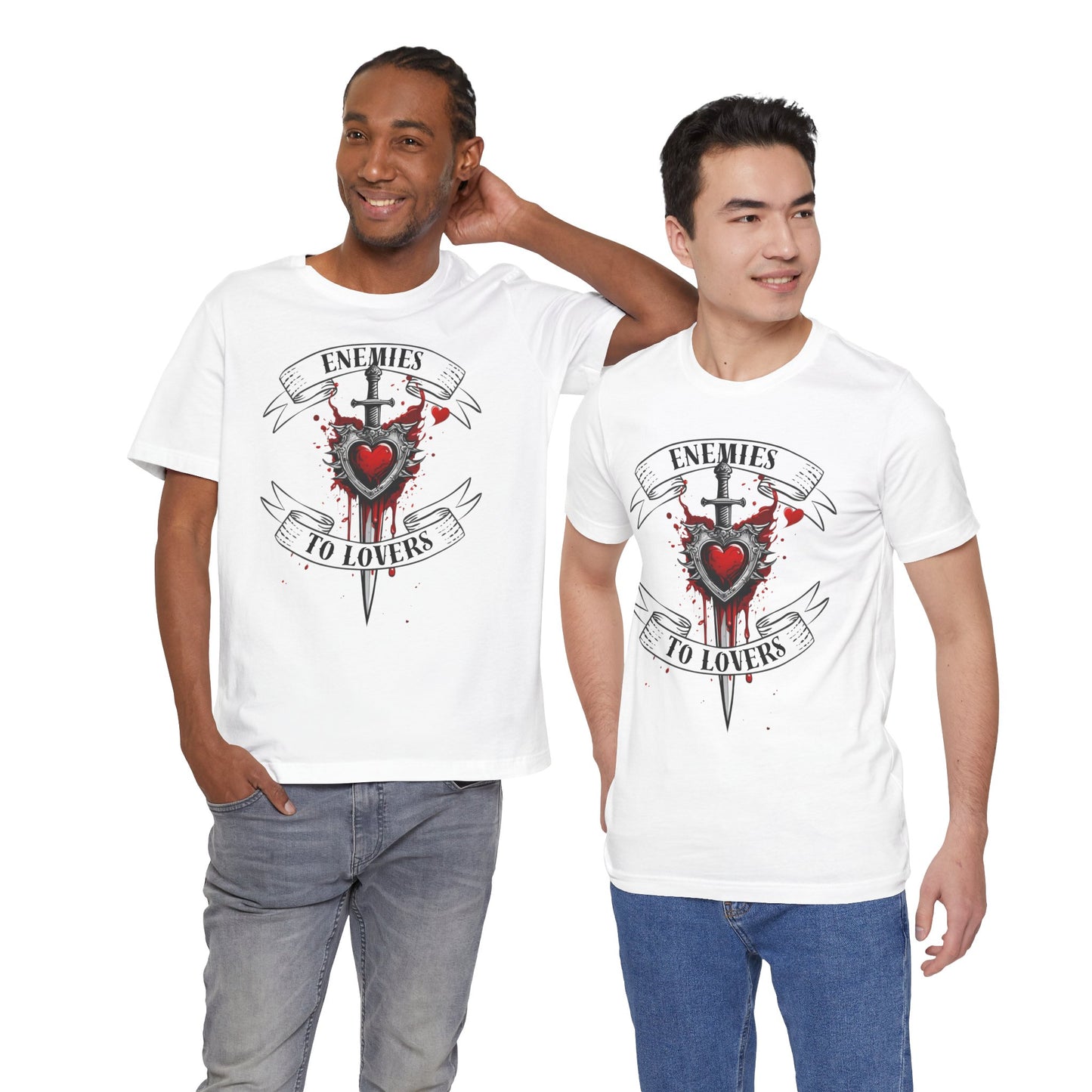 "Enemies to Lovers - Dagger Through Heart" T-Shirt